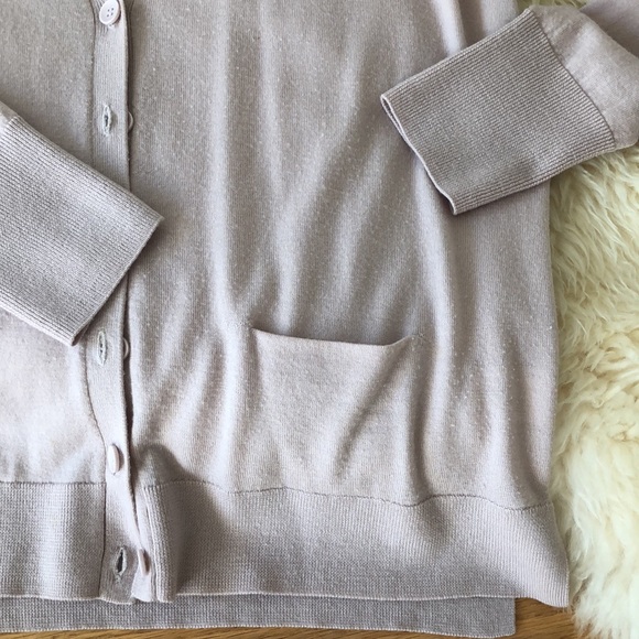 Halogen dusty pink cardigan - Picture 5 of 6